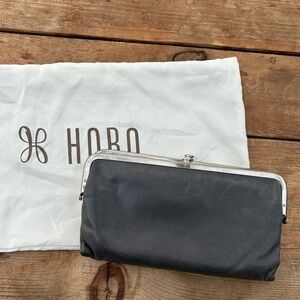 HOBO Lauren Leather Double Frame Clutch